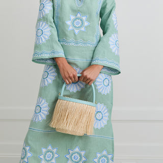 Surf Fringe Bucket Bag