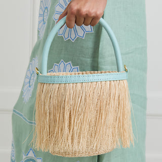 Surf Fringe Bucket Bag