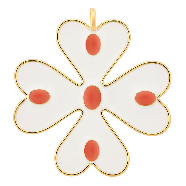ASHA by Ashley McCormick Talitha Pendant - Coral – Asha By ADM