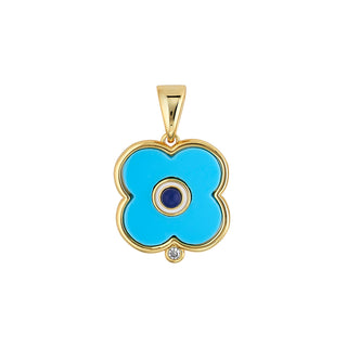 Turquoise Evil Eye Charm