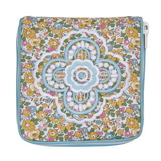 Yellow Liberty Willow Jewelry Pouch