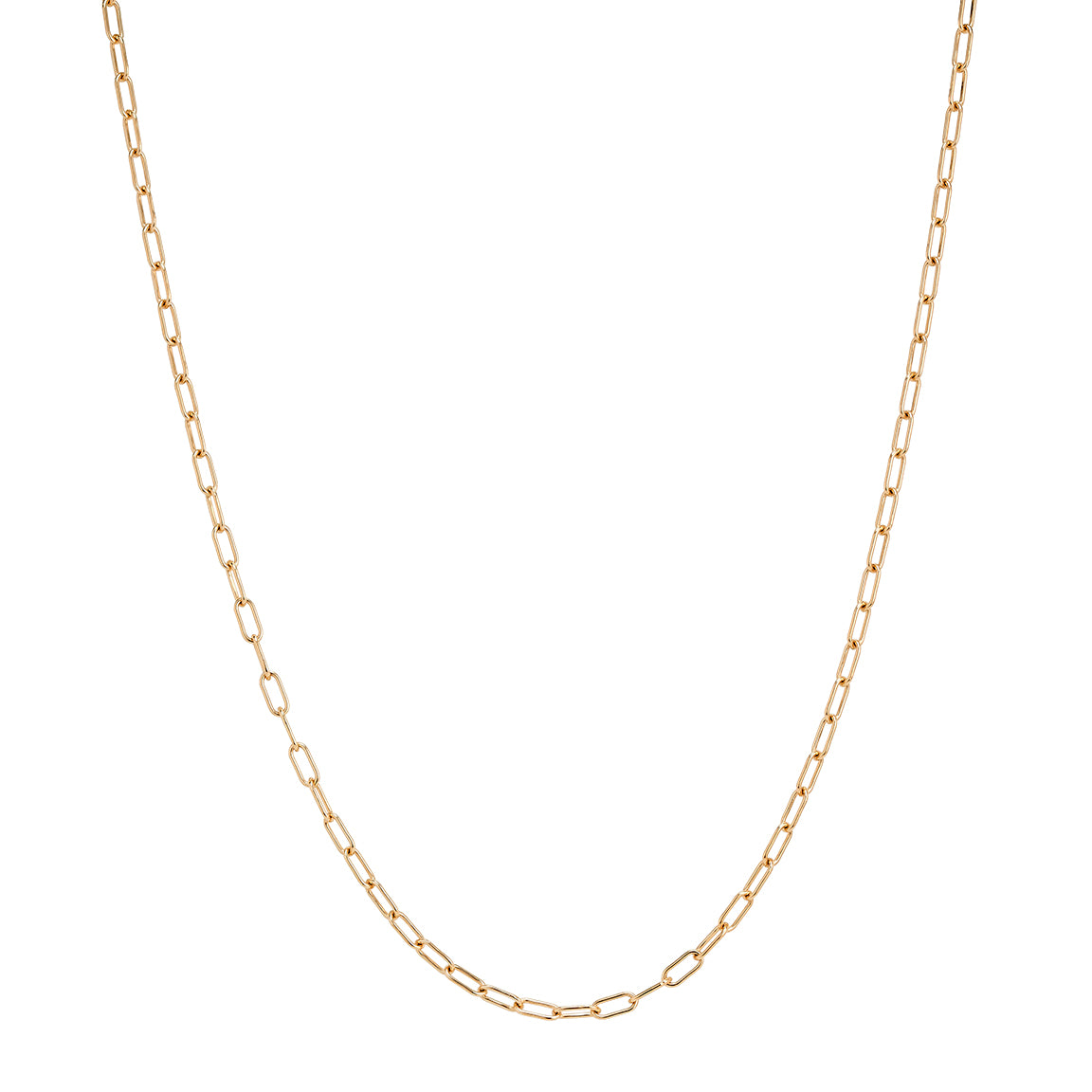 Gold 18" Oval Link Chain