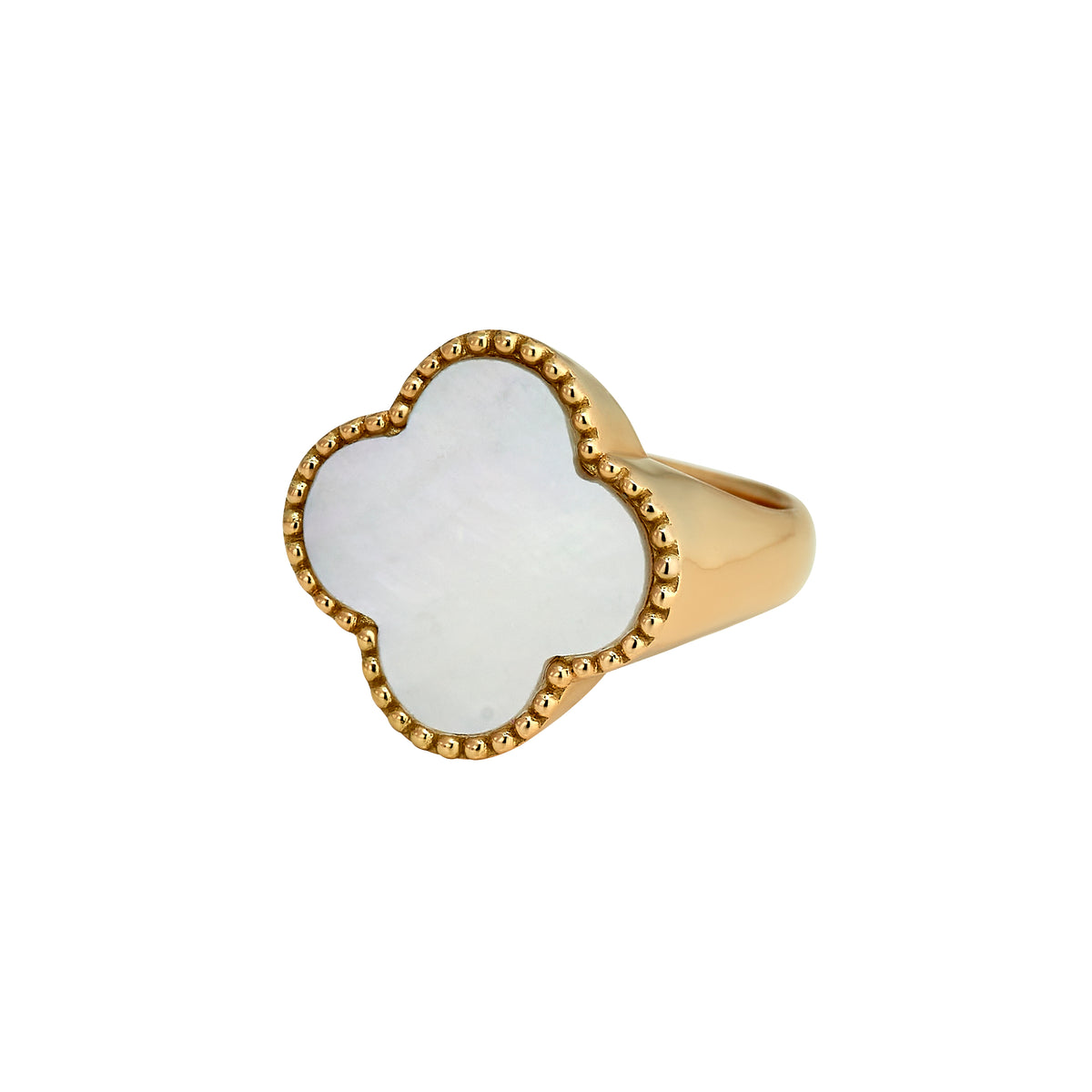 Clover Pinky Ring