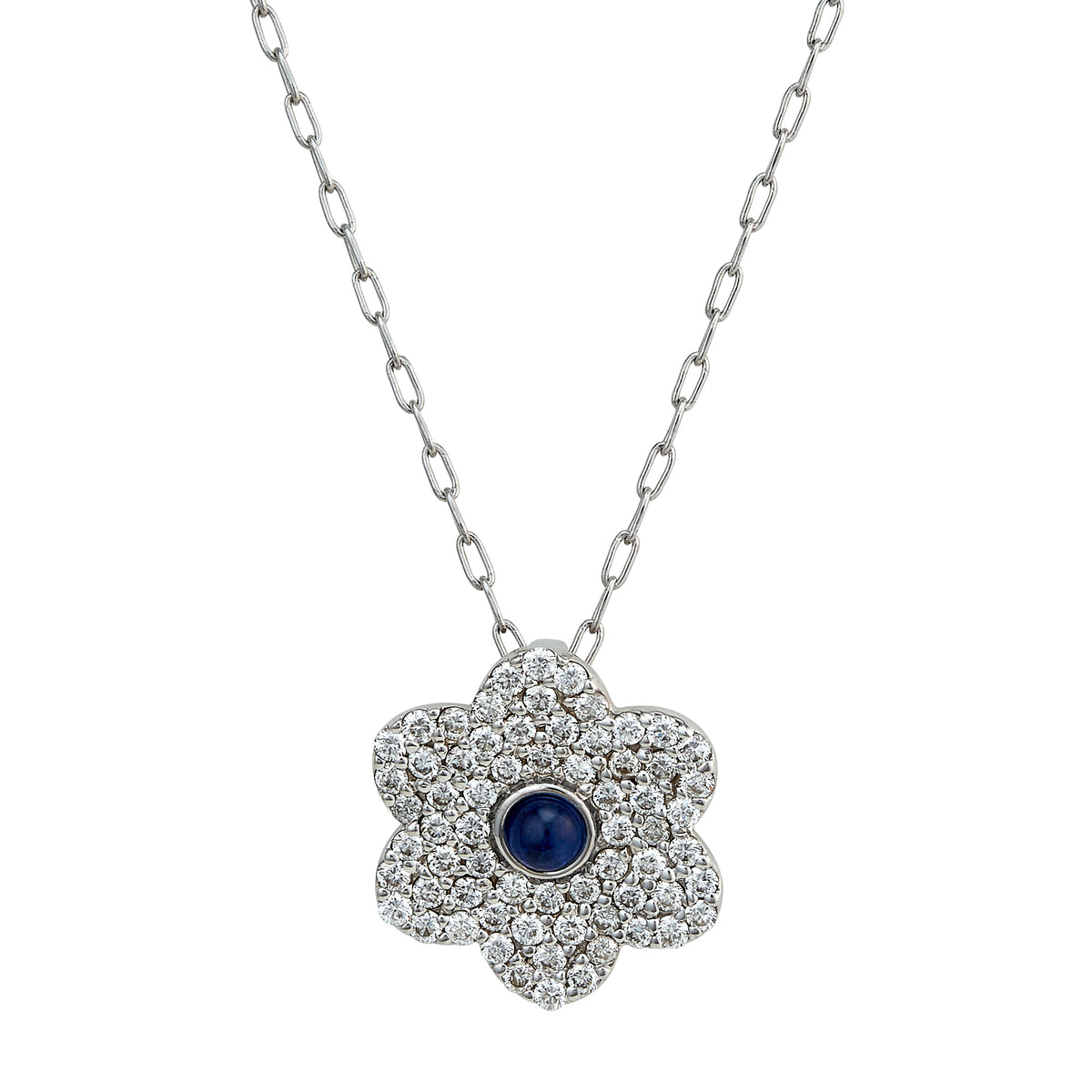 Fleur Sapphire Necklace