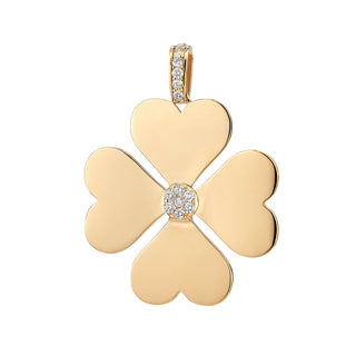 Diamond Heart Clover