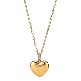 Diamond Heart Locket