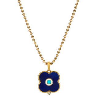 Lapis Evil Eye Charm