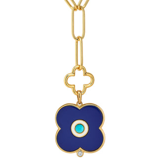 Lapis Evil Eye Charm LG