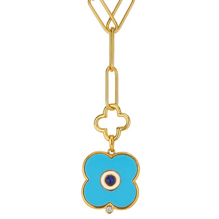 Turquoise Evil Eye Charm LG